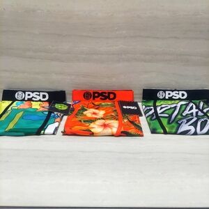 PSD Premium Boxer Briefs 3-pair Bundle